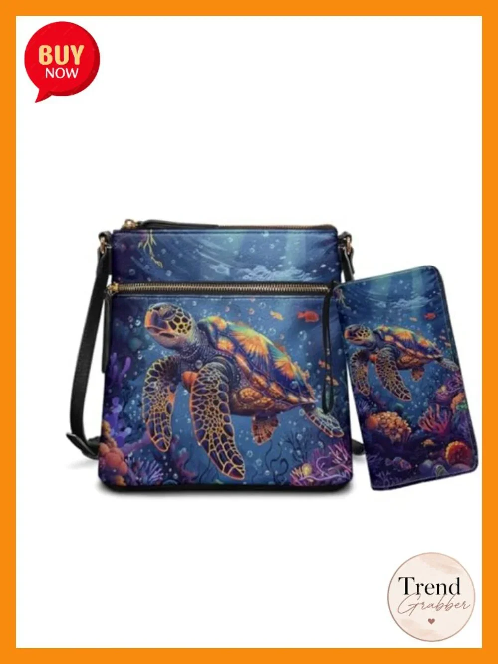 Crossbody Purse Set, Multi-Pocket Hobo Bag with PU Wristlet Wallet